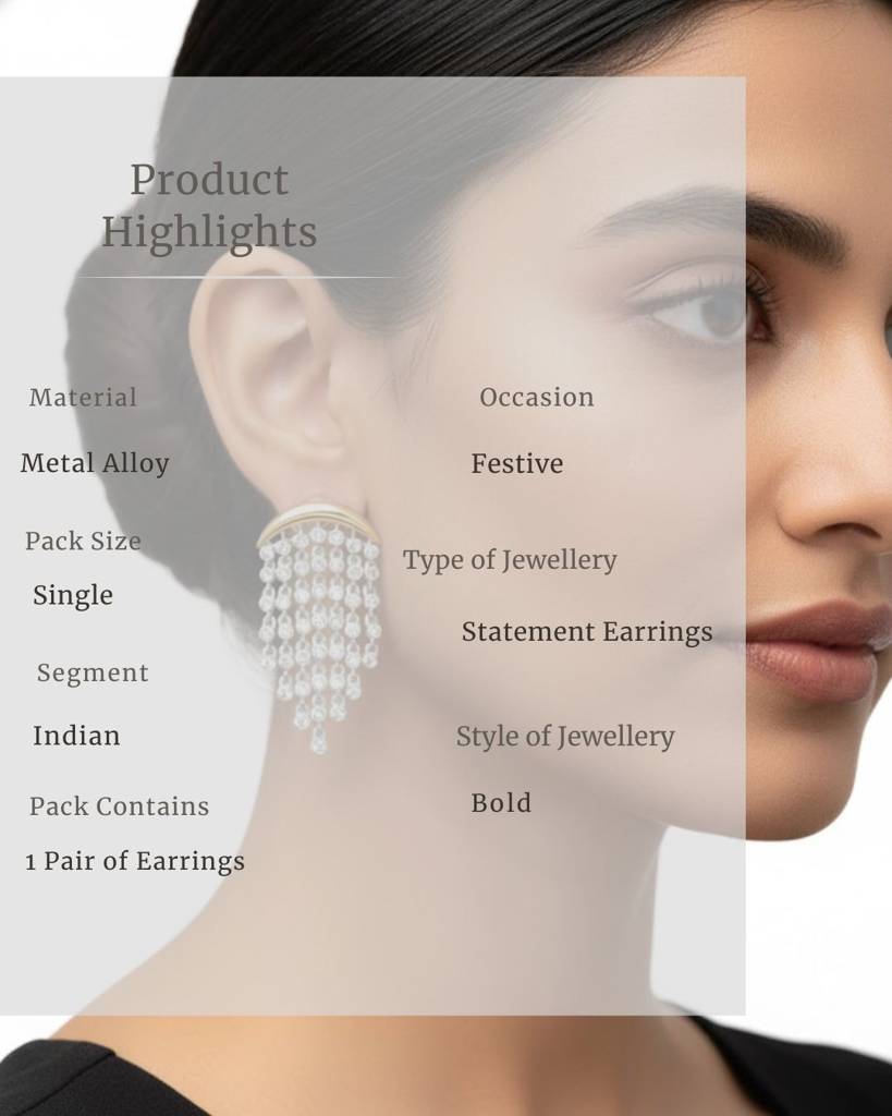 Aura Chandelier Earrings : SIIRI01