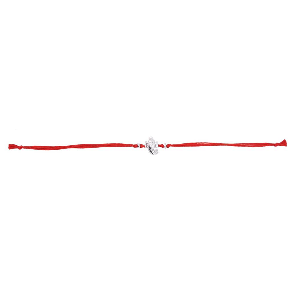 Silver Bala Ganpati Rakhi : ZLRH-1015