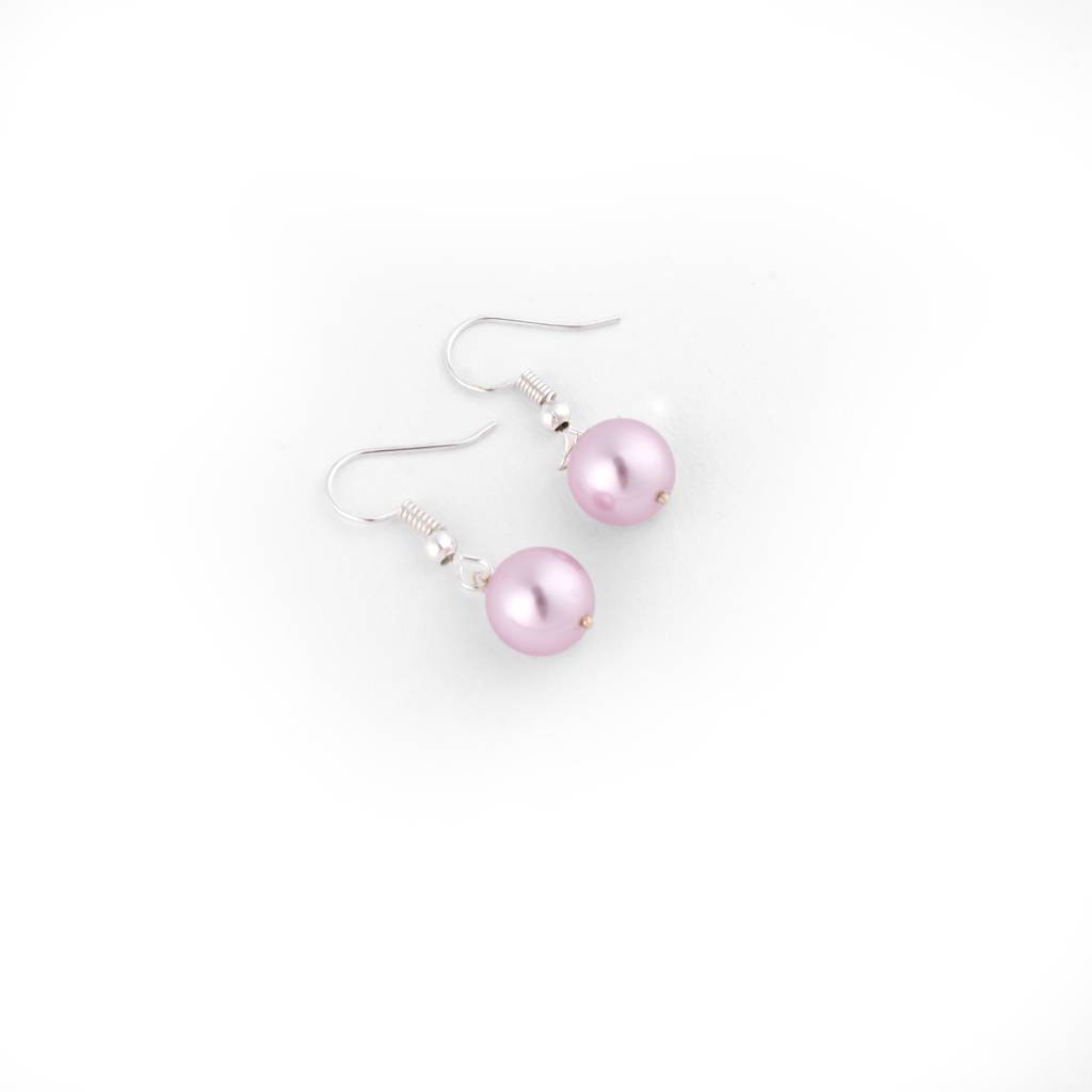 Wild Orchid Pearls Necklace Set : PRMBS09