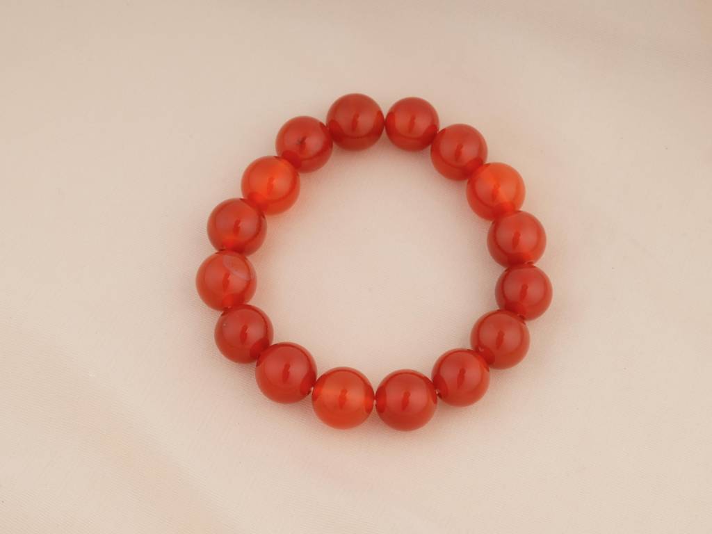 Carnelian Gemstone Bracelet : BBM29