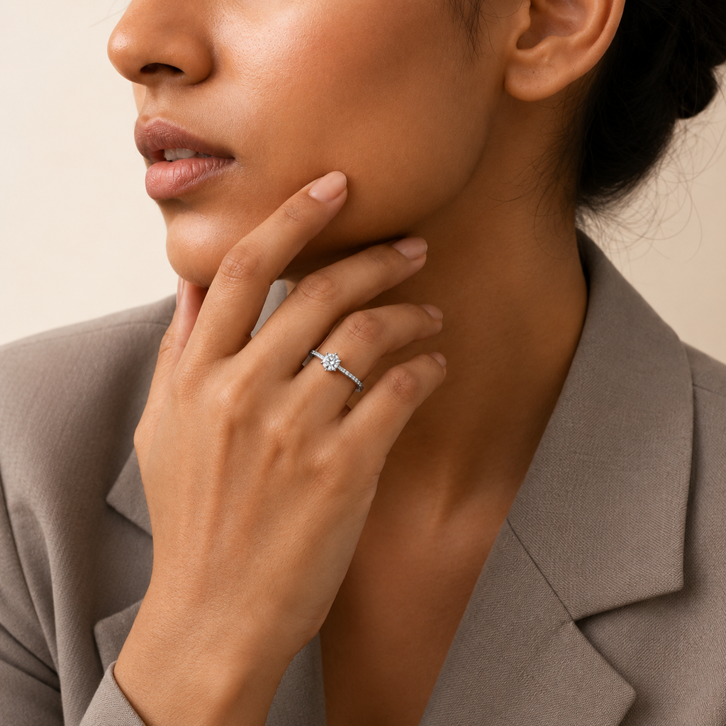 925 Silver Everyday Elegance Ring : LR23425