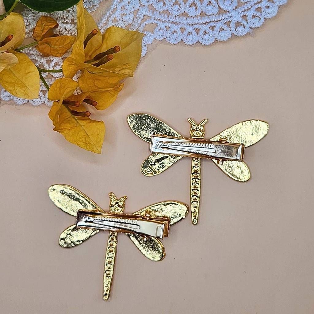Dragonfly Hair Clips : ER027