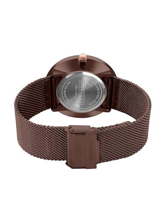 Analog Watch For Men & Boys Trendy And Slim Fit With Metal Strap Suitable For Casual & Formal Occasion | Men'S An : GD-1166-33