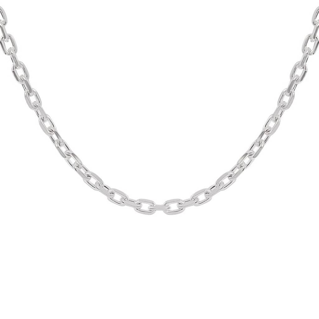Masterpiece 925 Sterling Silver Men'S Link Chain : M-CH-10069-20-4-S