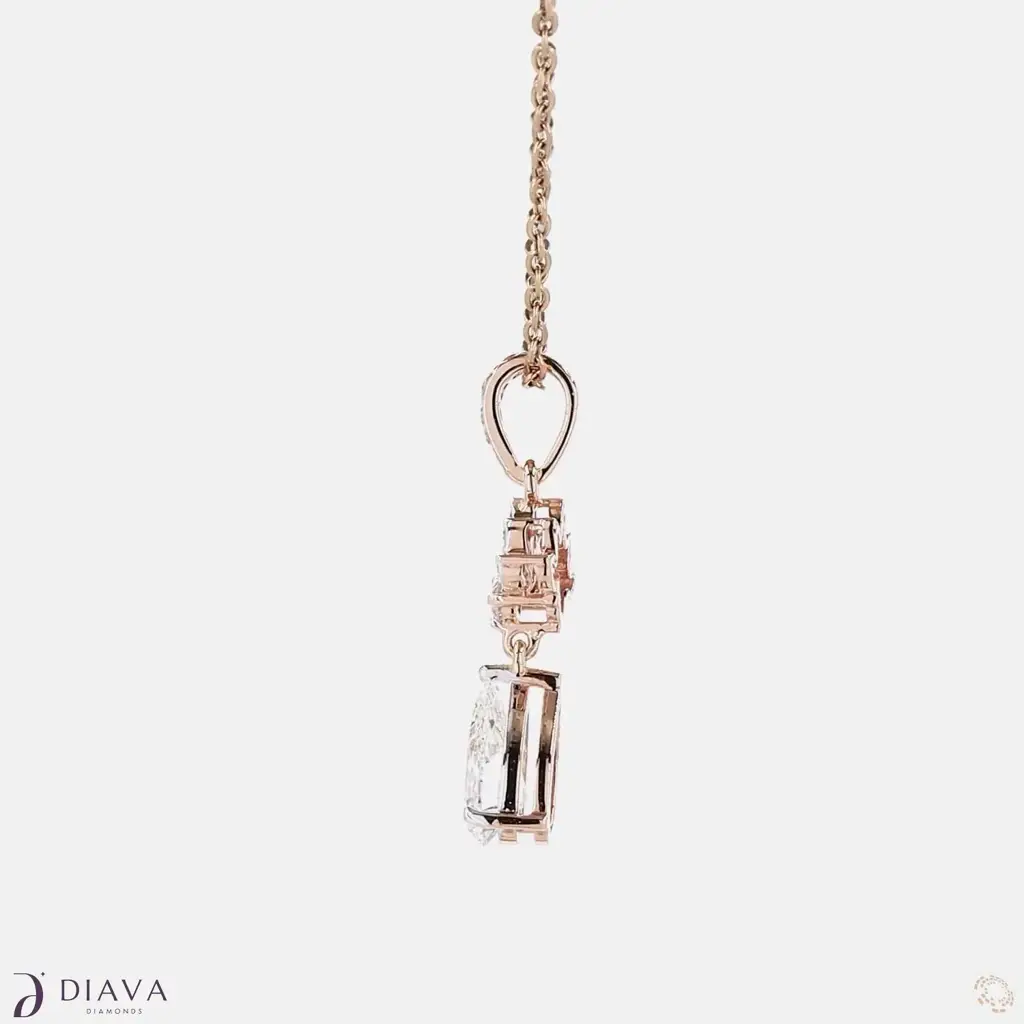 Blooming Teardrop Pendant : BloomingTeardropPendant