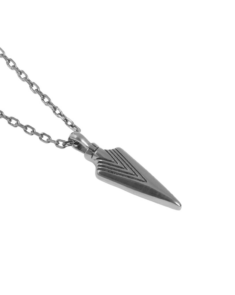 Men Arrowhead Pendant & Chain : FJMN6079