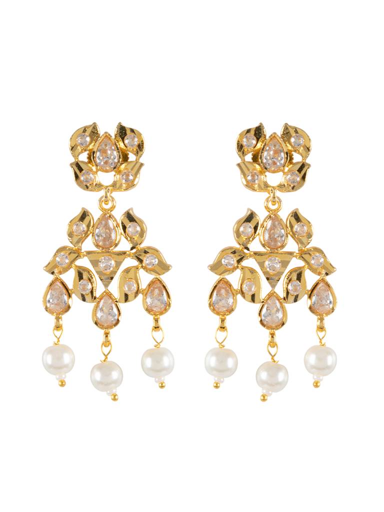 Firoza Noor-E-Zevar Jadau Necklace Set : JADAUNECK1662