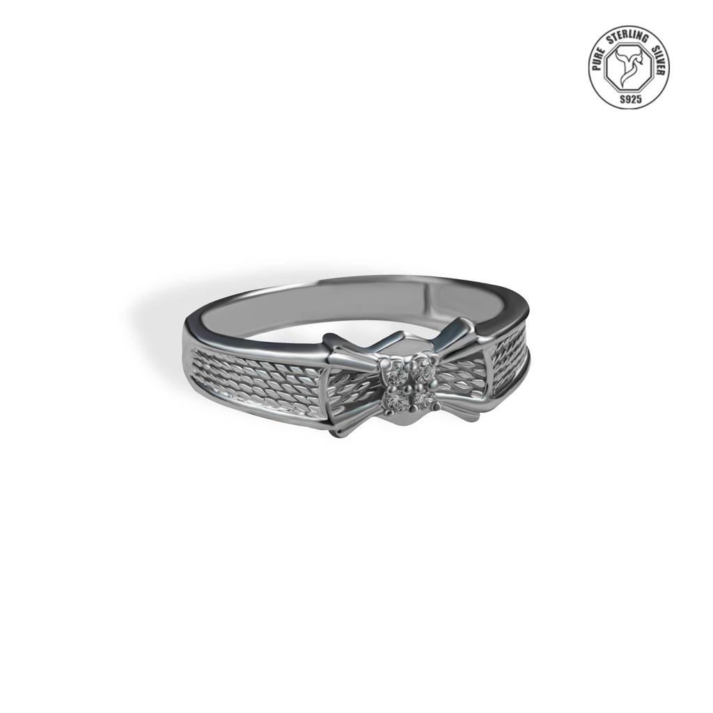 Silver Royal Luxe Ring For Him : TRGRIMP0008