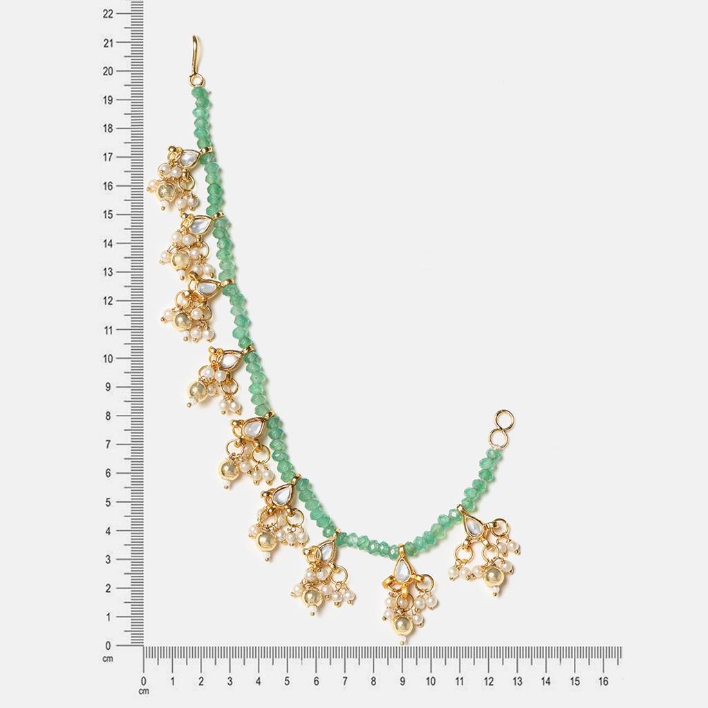 Saanjh Hara Ear Chain : RRJAN26-79
