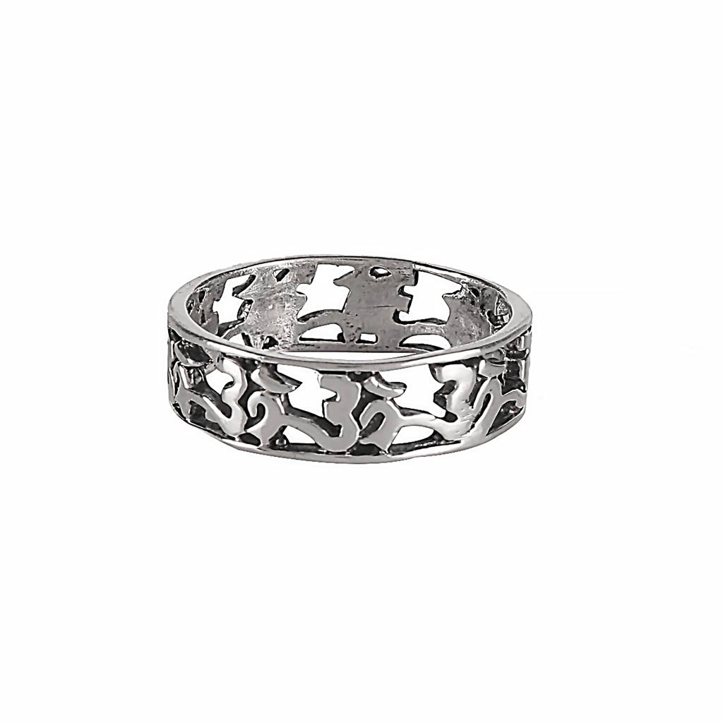 925 Sterling Silver Plain Silver Ring For Women - Authentic Silver Jewelry | Handcrafted Elegant Gift : FU-0846
