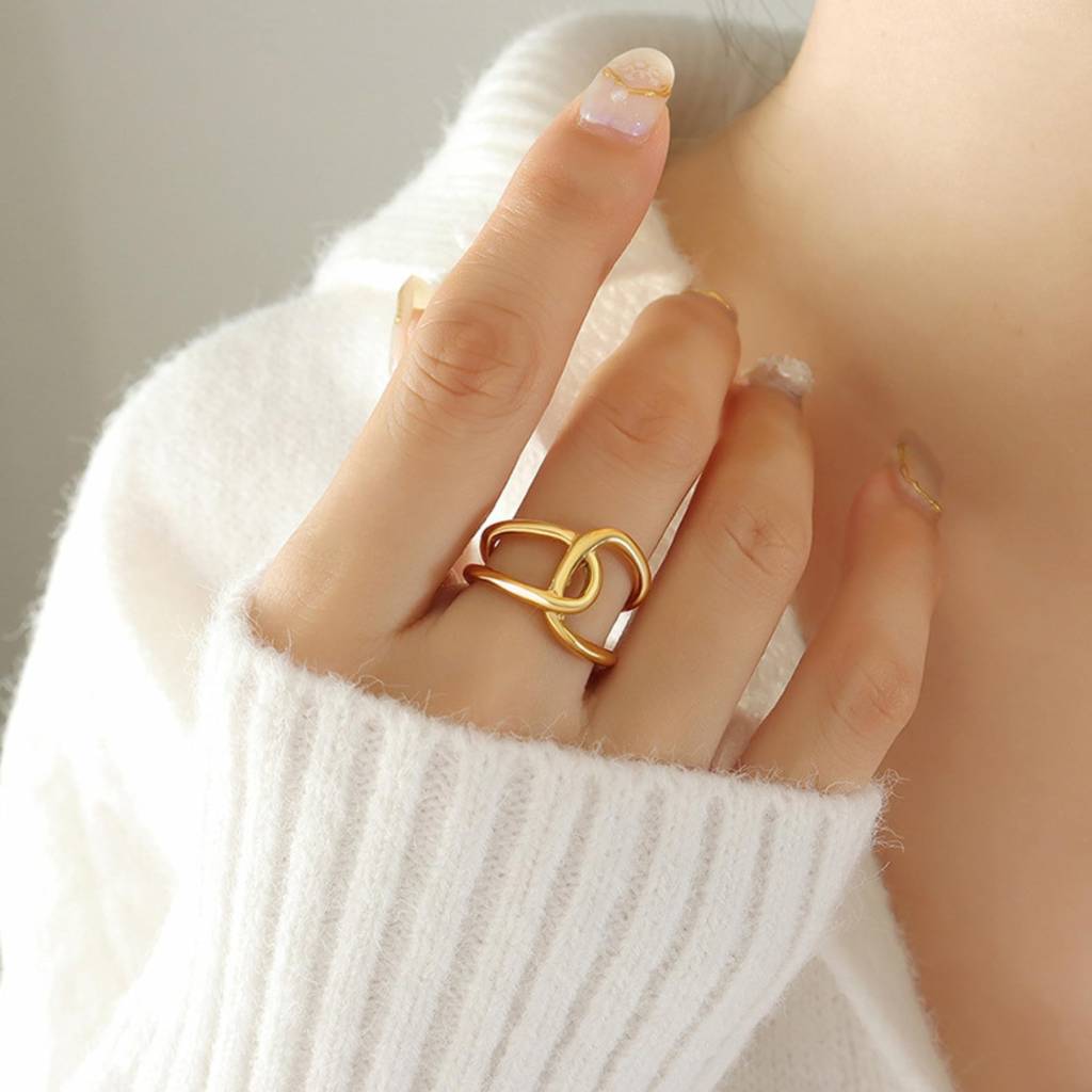 Cross Connected Ring : RG_SS_Cross_gld
