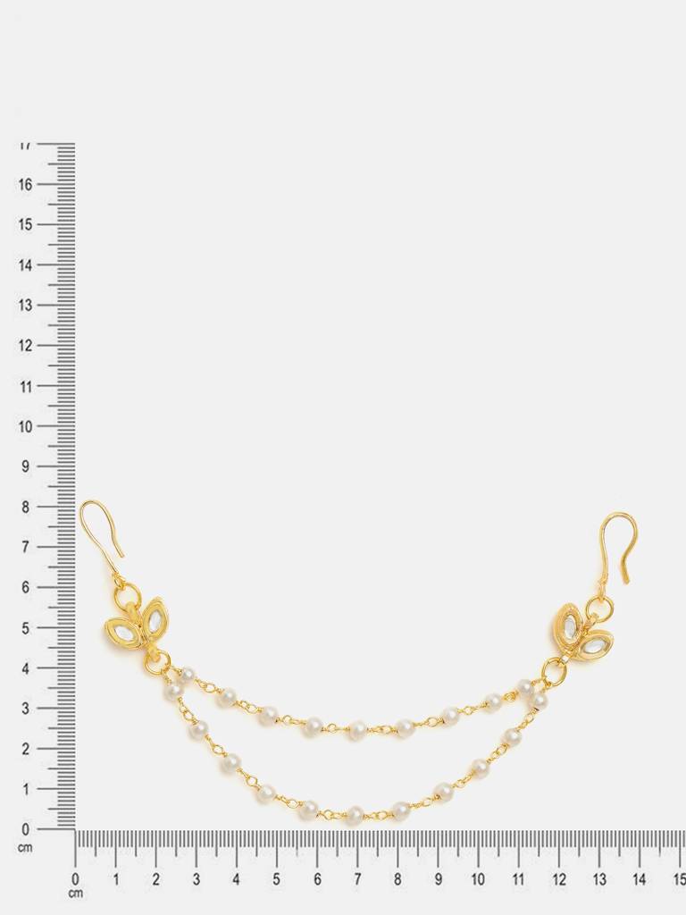 Ruby Raang Pearl Hair Jewellery : RRKDEC25-21