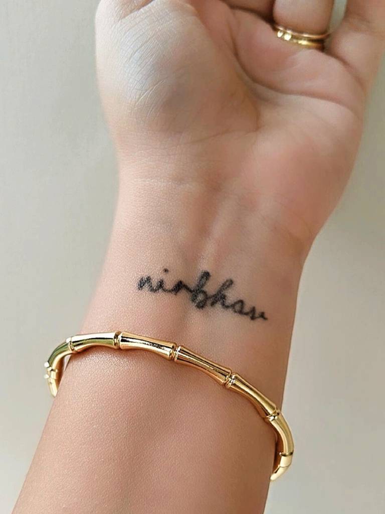 Bamboo Full Cuff Bracelet In 18K Gold | Anti-Tarnish, Everyday Jewelry : ATB615BFC