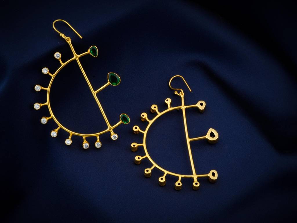 Vibrant Sun Earrings : GRE81