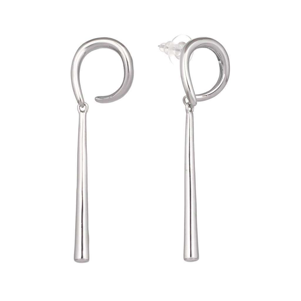 Silver Strung Radiance Anti Tarnish Earrings : YI24A0310E