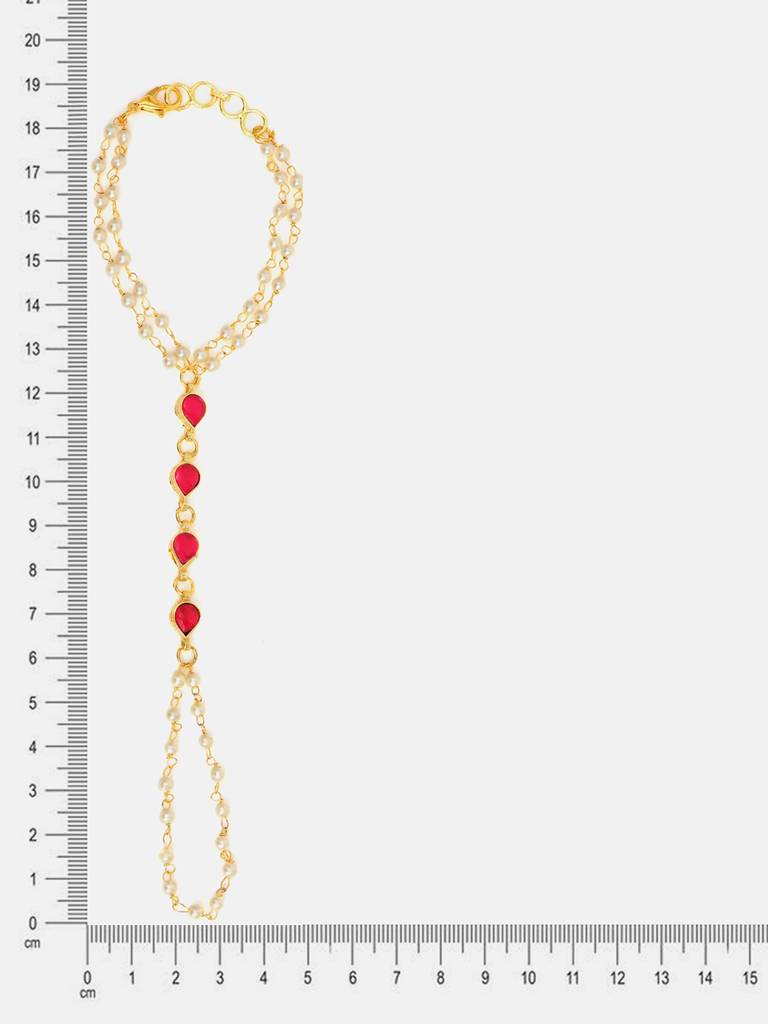 Ruby Raang Mannat Pearl Haath Phool : RRKDEC25-38