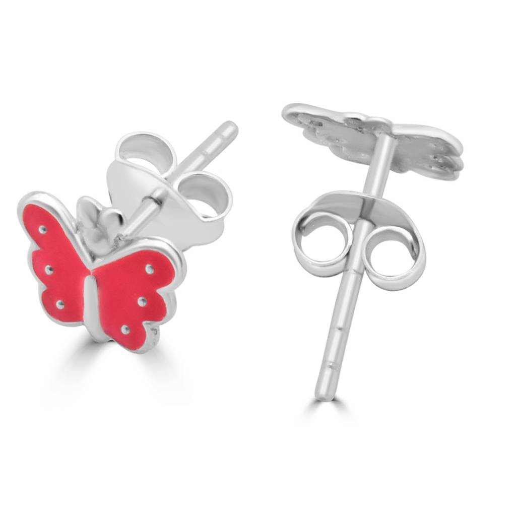 Charming Sterling Silver Animal-Inspired Stud Earrings For A Playful Touch Of Style : TWP1249