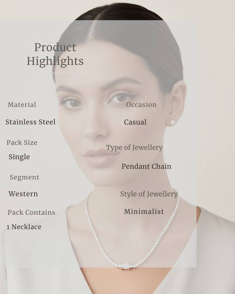 Glamora Tennis Chain : CJLX207973702BY