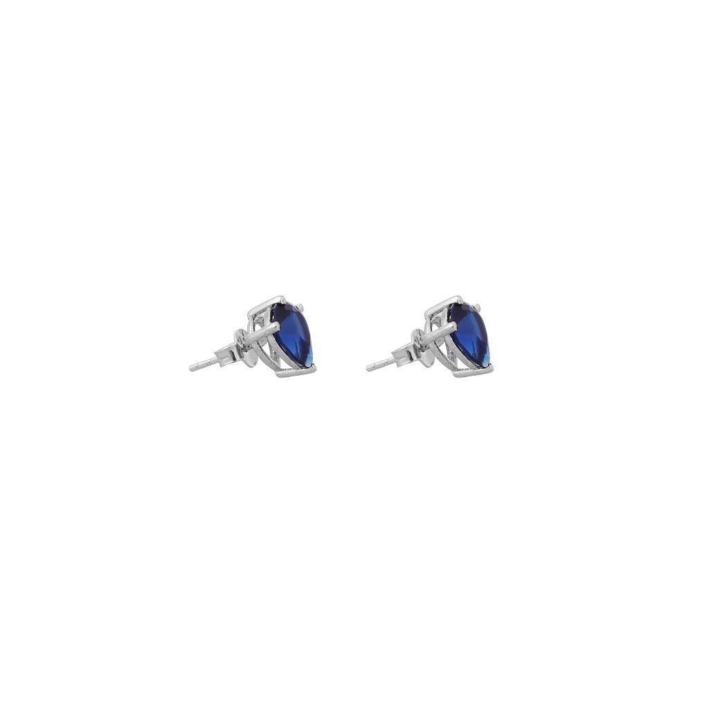 Iski Uski 925 Sterling Silver Eva Sapphire Drop Earrings