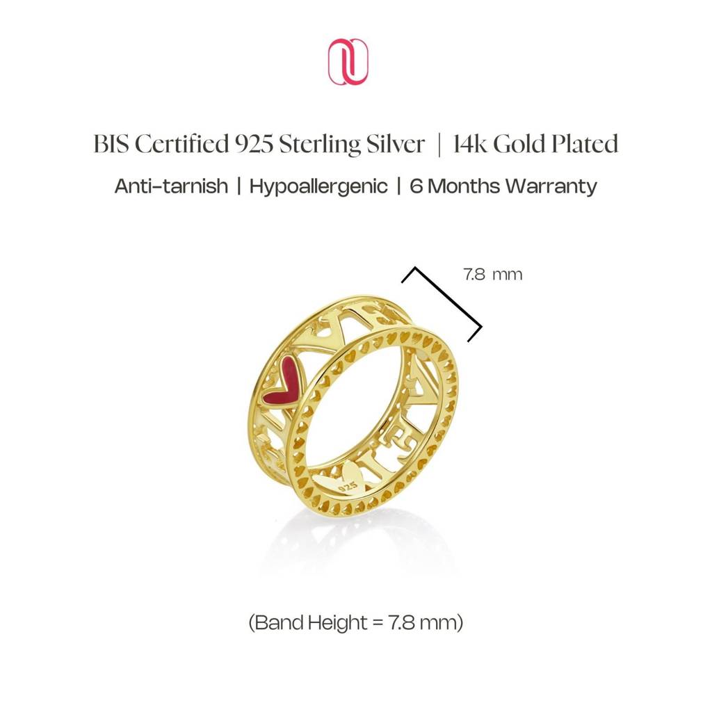 Love Band Ring : ACR00132-6