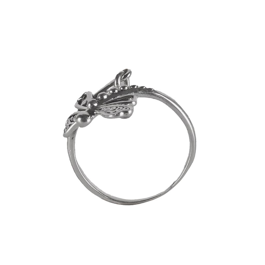 925 Sterling Silver Plain Silver Ring For Women | Authentic Silver Jewelry | Handcrafted Elegant Gift : FU-0842