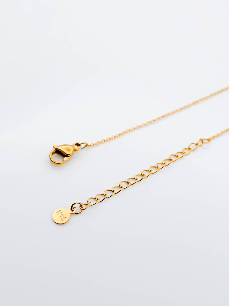 Shrinidhi Clover Necklace | Anti Tarnish | 18K Gold Plated : RKAT000003