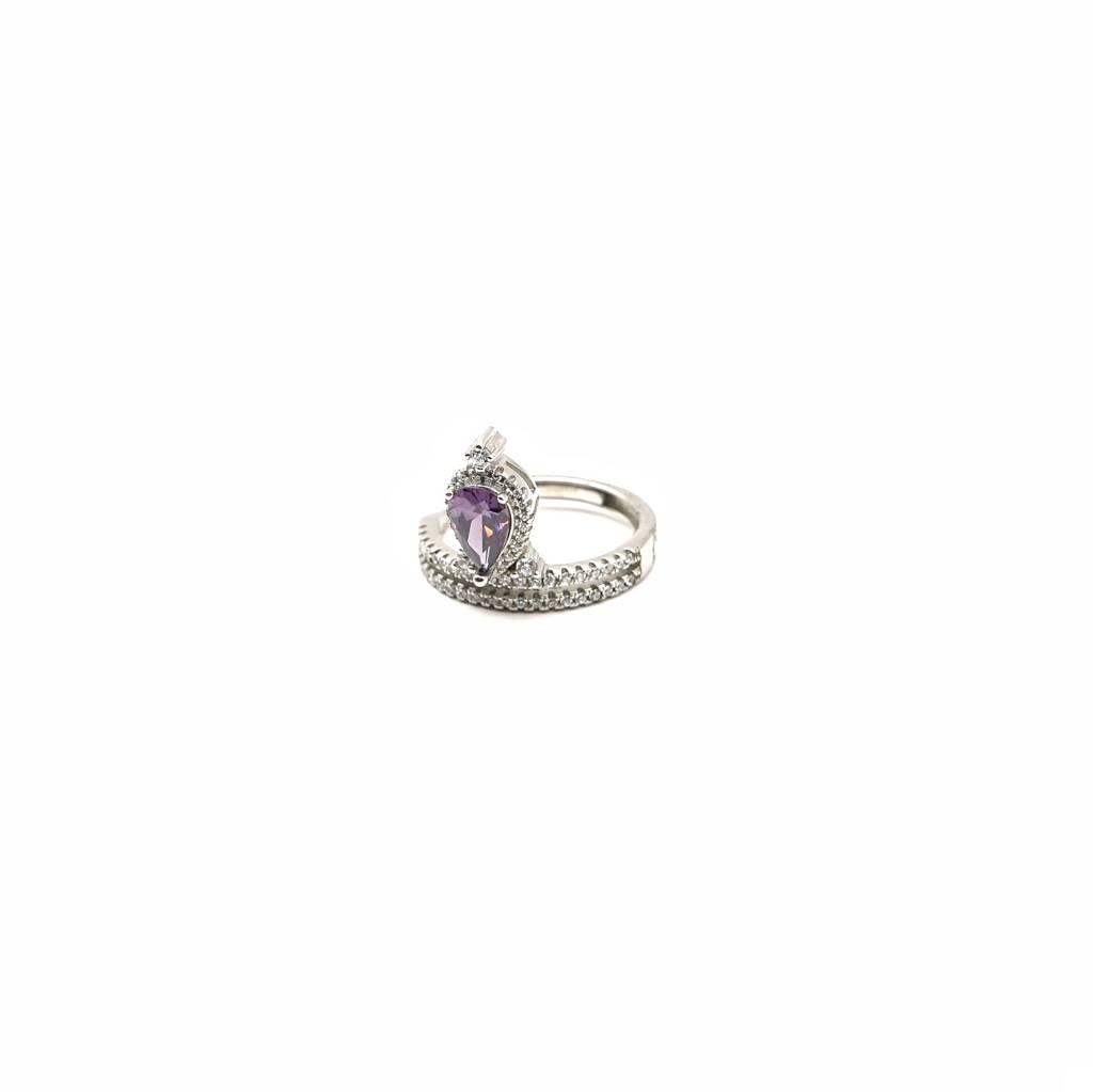 Sterling Silver Teardrop Ring : RGS001