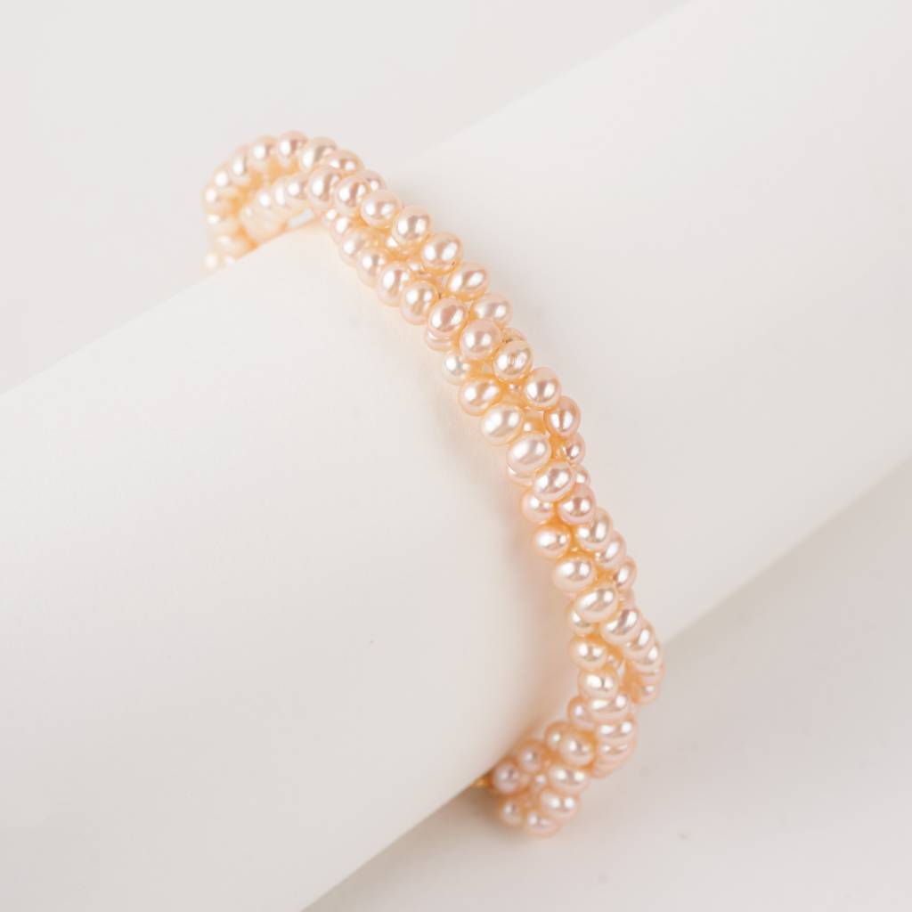 Niji 3 Color Sunset Pearl Bracelet : BRC-NIJI-3-CLR