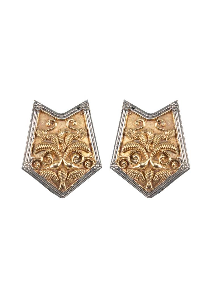 Vriksha Dual-Tone Necklace Set : OXYNS1675