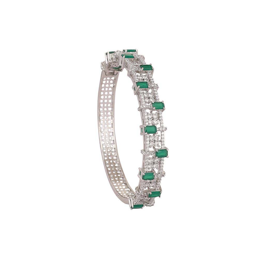Emerald Luxe Anti Tarnish Bangle : YI24A0287B