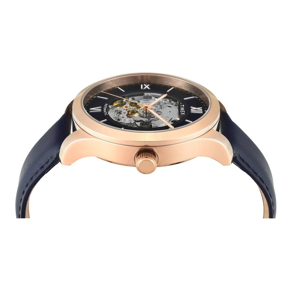 Timex Round 44Mm Dial Analog Automatic Men Watch - Tweg208Smu13 : TWEG208SMU13