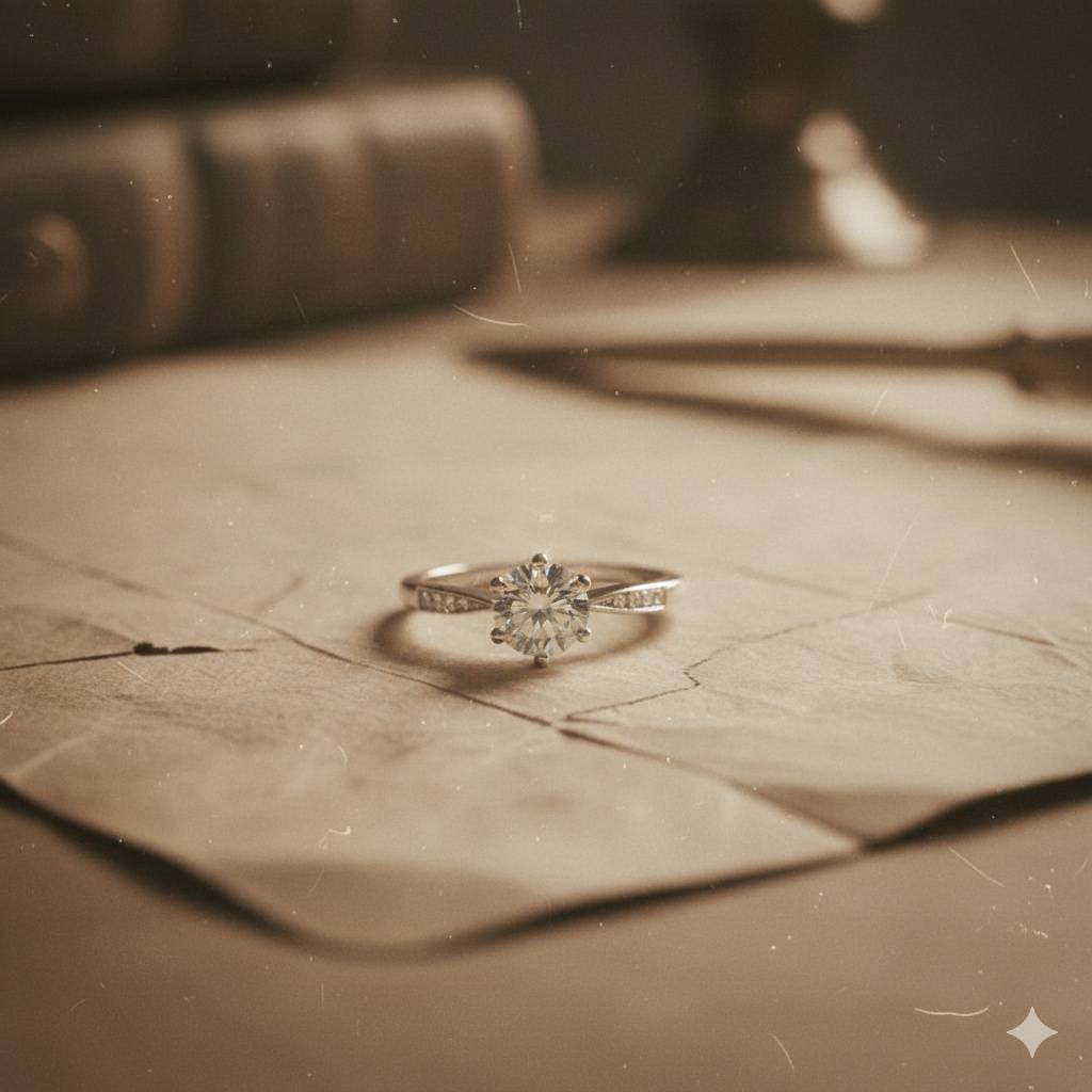 925 Pure Silver Single Solitaire Ring-Lr1254 : LR1254