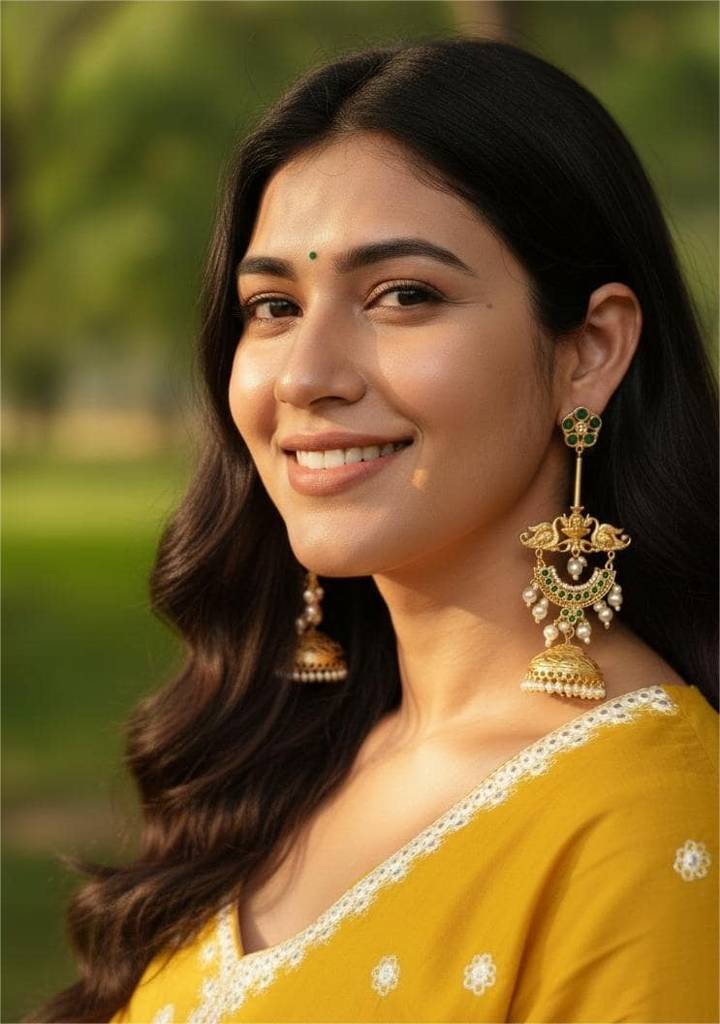 Kashmiri Jhumkas : SWARNAJH1668