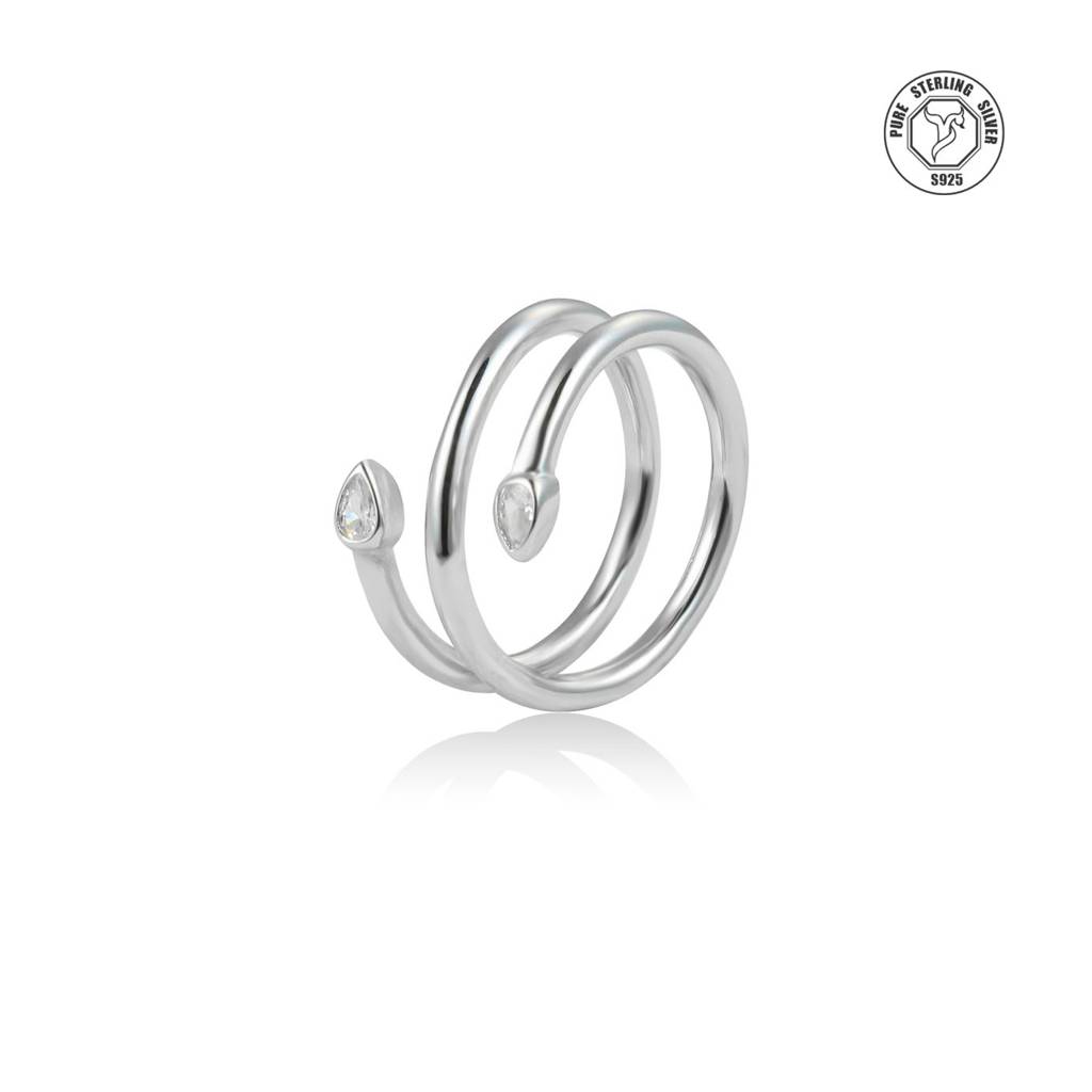 Chandrekha Silver Toe Rings : TRTOBJX0036