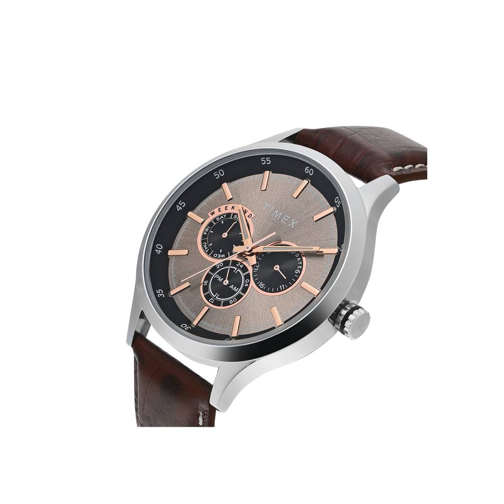 Timex Round 43Mm Dial Analog Men Watch : TW000T309