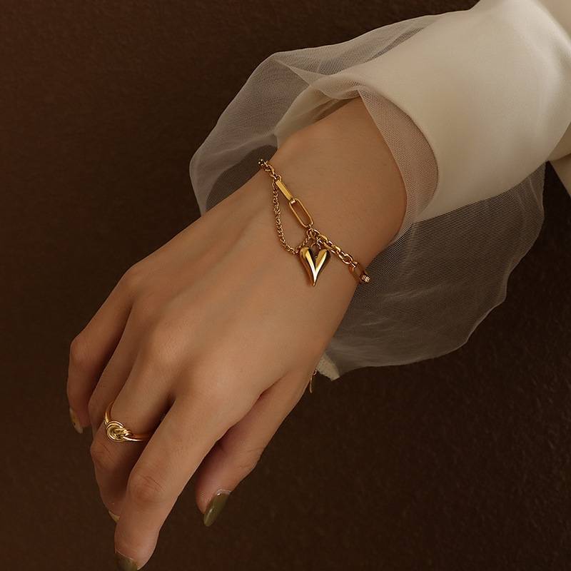 Purity Of Heart Loose Bracelet : PurityofHeartLooseBracelet-LT-BR-LG-16