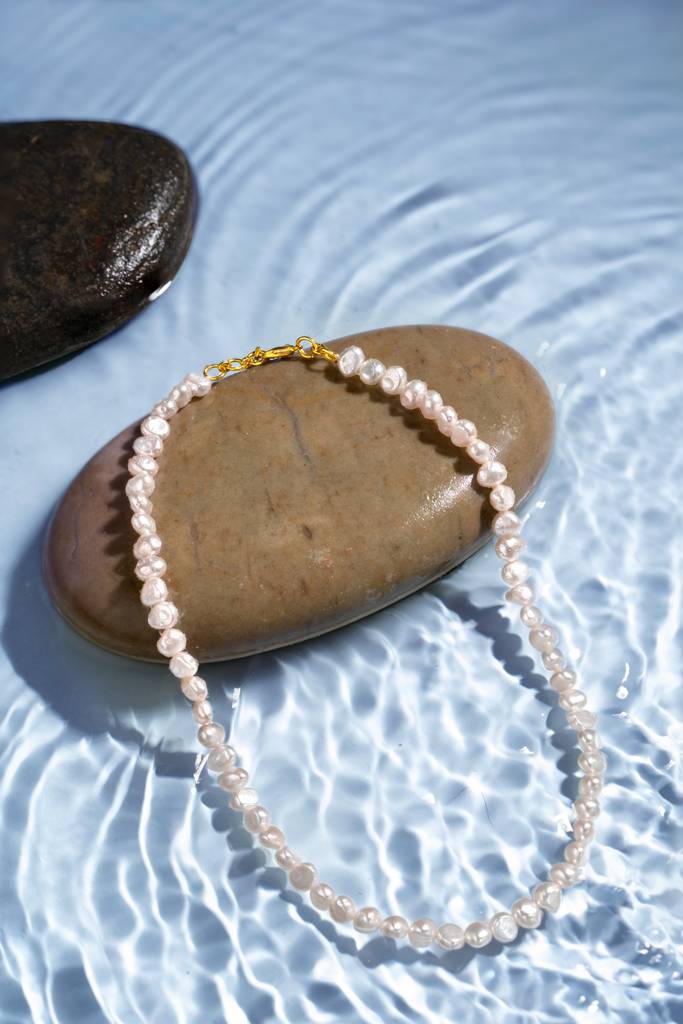 Grace Freshwater Pearl Necklace : NCK-GRC-WT-PRL