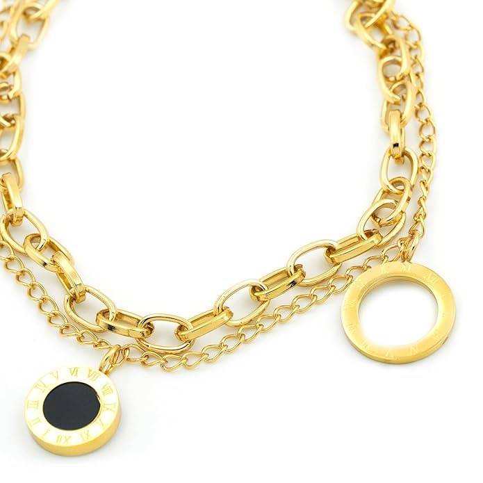 Gold Plated Radiant Bracelet For Women : HSPS60MB0946