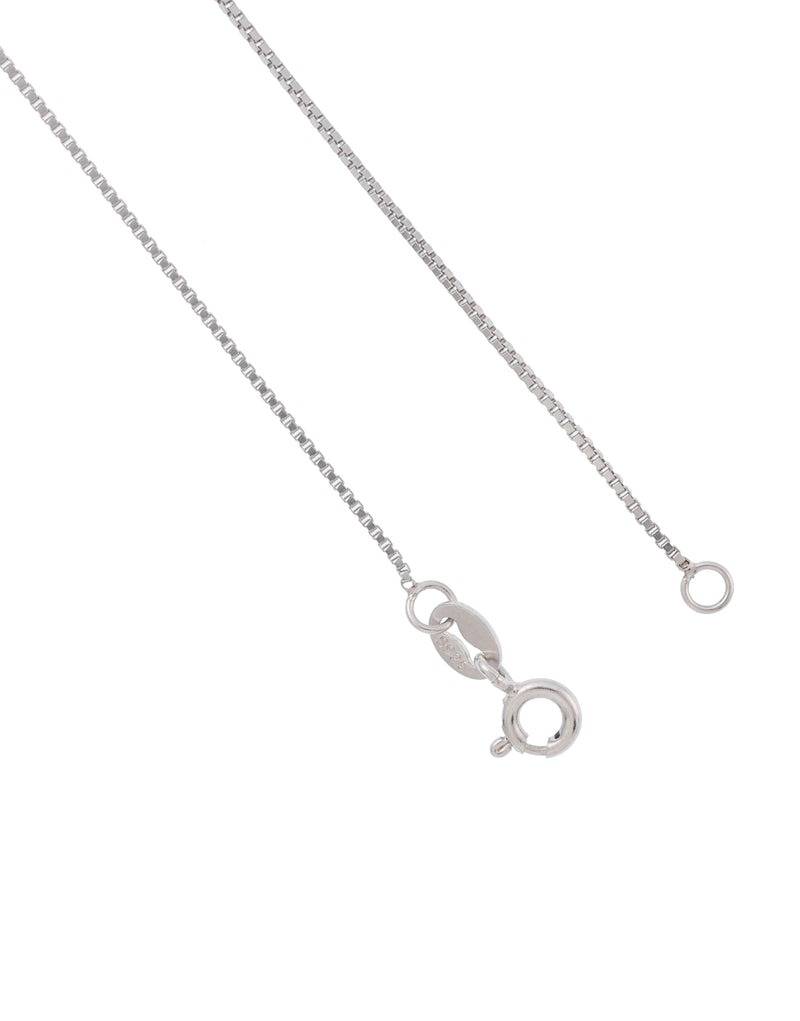 Sparkling White Celestial Crescent Star Pendant Charm : PD-70023-R