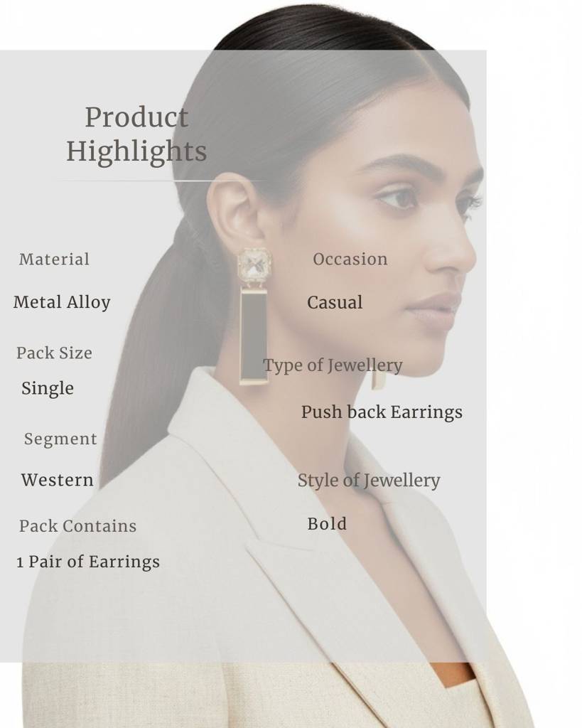 Diamond Regalia Earrings : CJLX218838601AZ