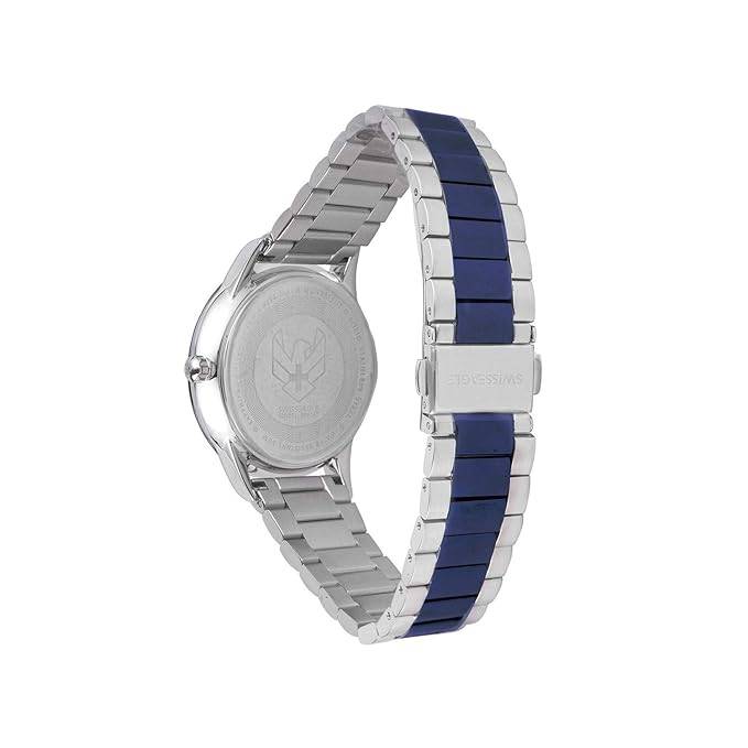 Swiss Eagle Women'S Analog Swiss Made Movement Watch With Stainless Steel Make - Se-9166 : SE-9166-11