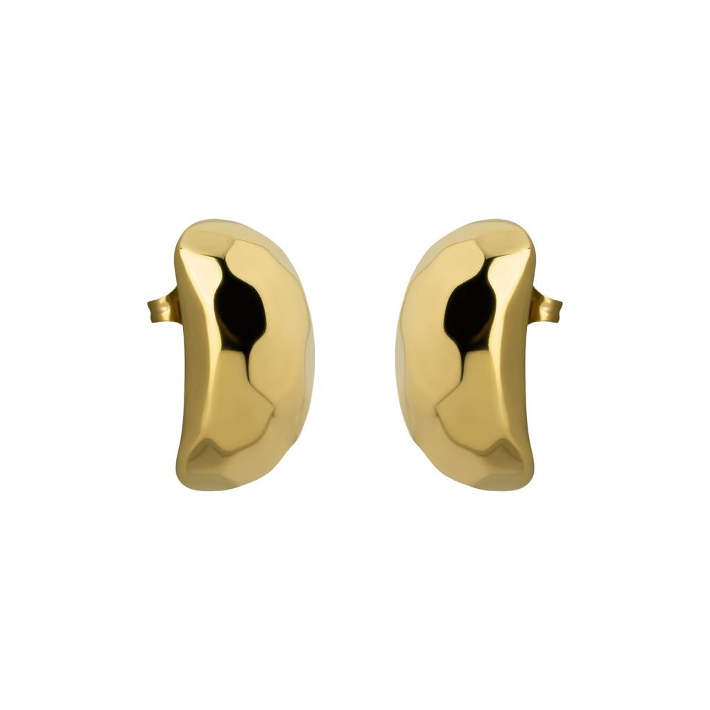 Edgy Cuboid Stud Earrings For Women - Waterproof & Anti-Tarnish : ER0485