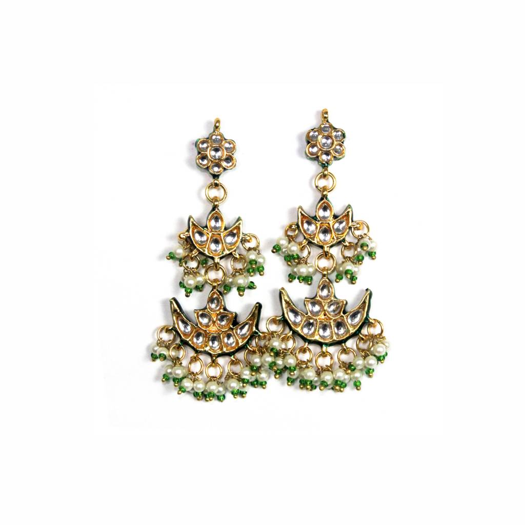 Ariana Kundan Choker Set With Earrings : RMQJ0215
