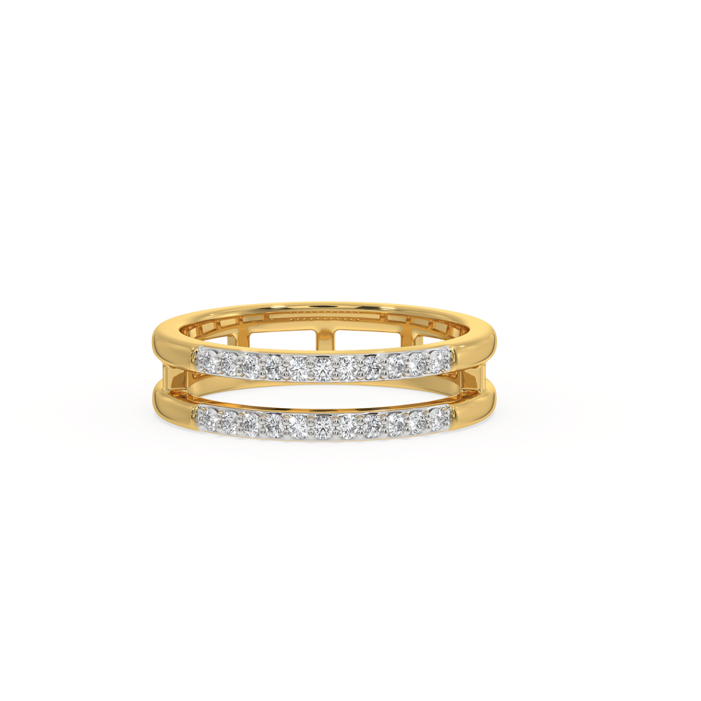 Fusion - Lab Diamond Band Ring : LLRG0093