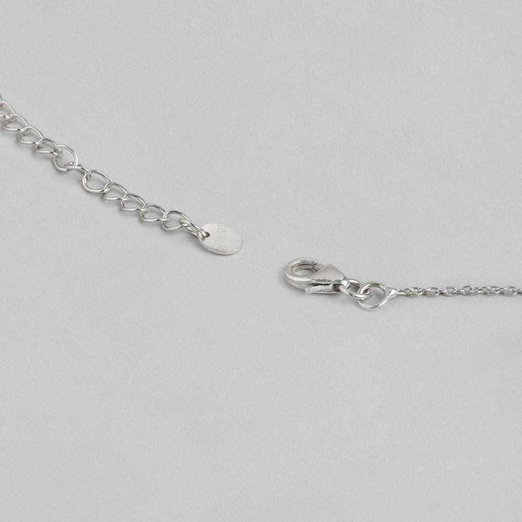 Radiant Vows Cz Rhodium-Plated 925 Sterling Silver Mangalsutra : MGS-10045-R