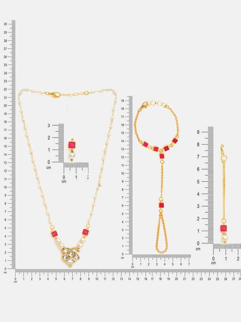 Ruby Raang Dua 4-Piece Jewelery Set : RRKDEC25-45