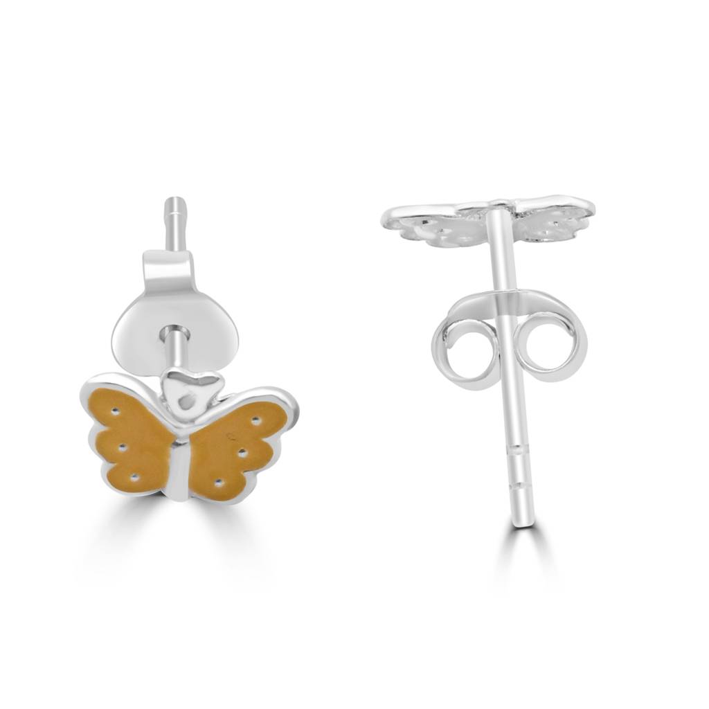 Whimsical Sterling Silver Animal Design Stud Earrings For A Fun, Nature-Inspired Look : TWP1250
