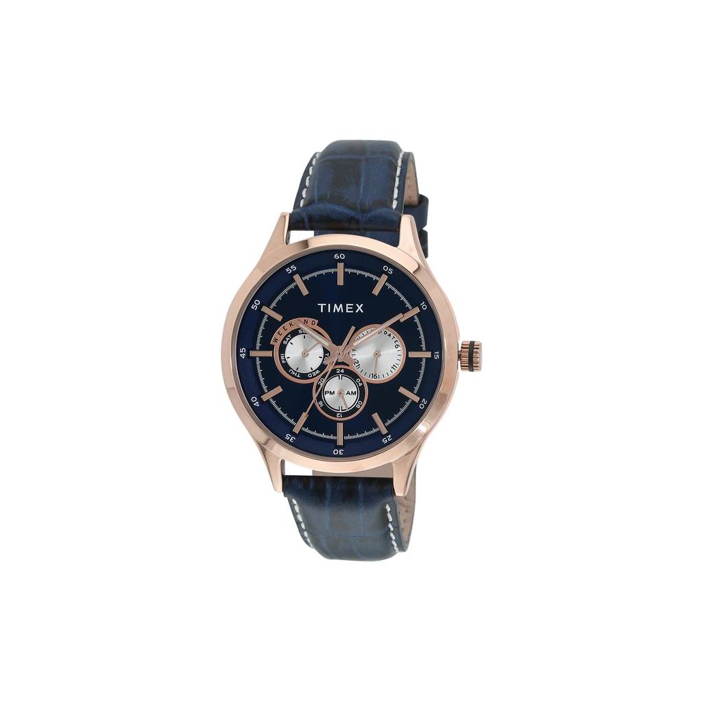 Timex Round 43Mm Dial Analog Men Watch : TW000T310