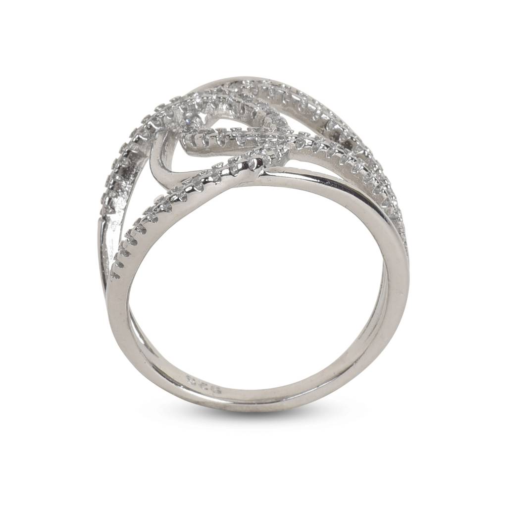 925 Sterling Silver Statement Ring : SR007-7