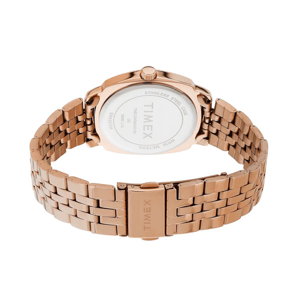 Timex Round 35Mm Dial Analog Women Watch - Twel234Smu01 : TWEL234SMU02